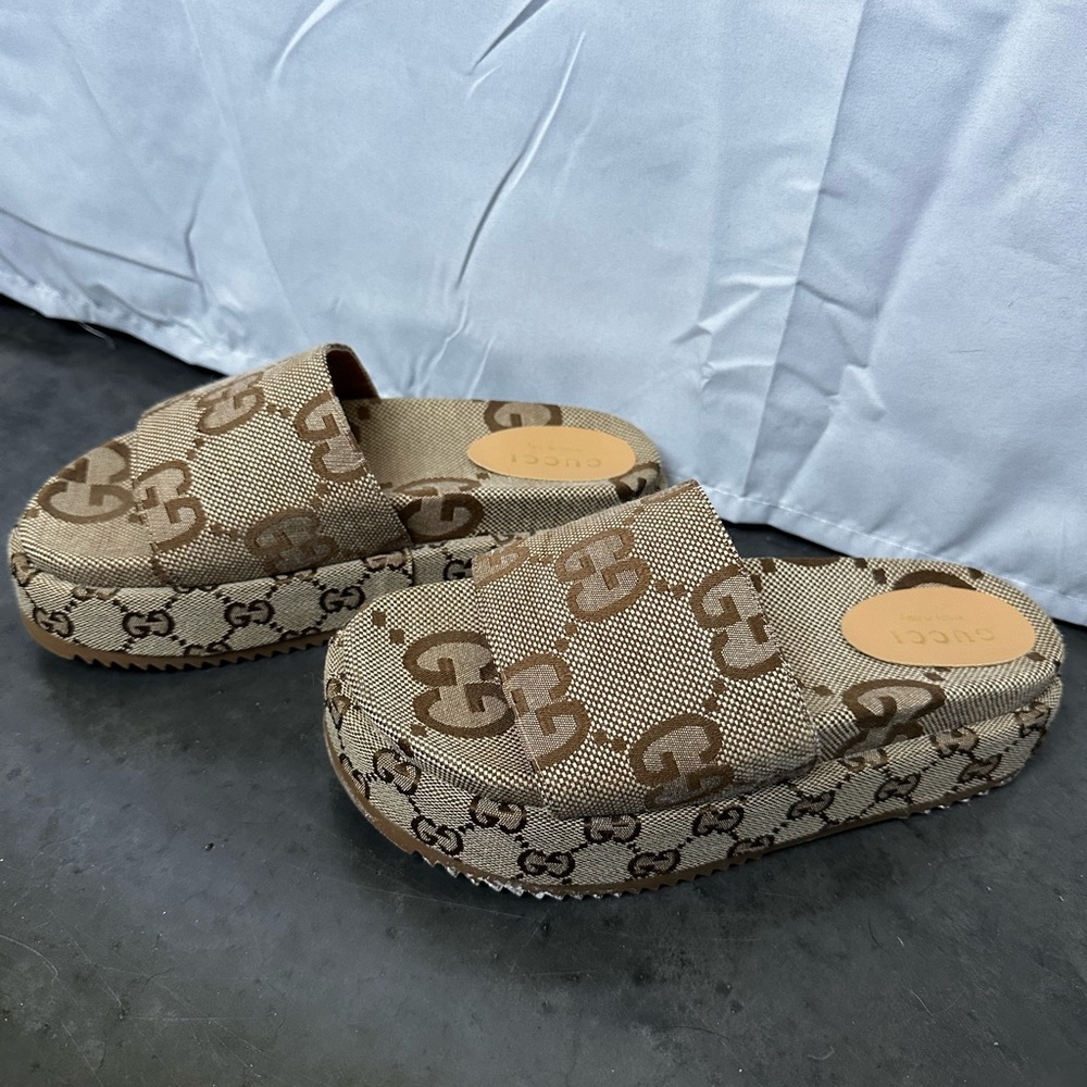 Gucci platform sandals